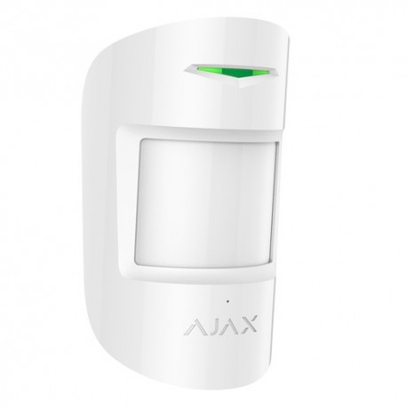 Ajax AJ-COMBIPROTECT-W Detector PIR e Rotura de Cristal Imune a Animais Domésticos Bidireccional - 0856963007132