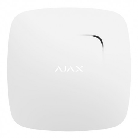 Ajax AJ-FIREPROTECTPLUS-W Detector de Fumo e CO Sensor de Temperatura Branco - 0856963007248