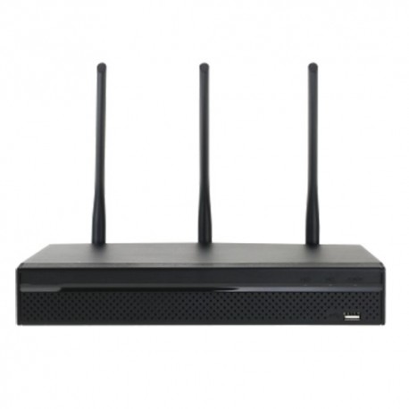 X-Security XS-NVR3104-W Gravador NVR para Câmaras IP 4 CH Vídeo IP/Módulo Wi-Fi até 8 Megapixel - 8435325423296