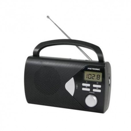 RADIO METRONIC PORT.AM/FM-PRETO -477205 - 3420744772051