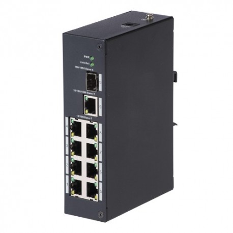 X-Security XS-SW09 Switch de Mesa 8 Portas RJ45 + 2 Gigabit Combo Port - 8435325429090