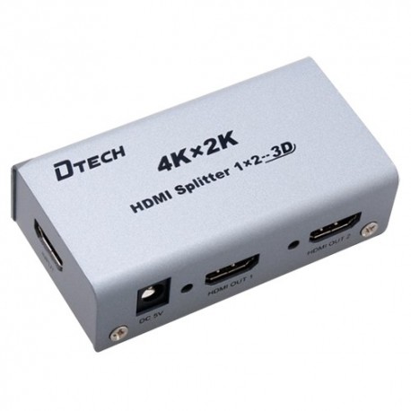 Oem HDMI-SPLITTER-2-4K Multiplicador de Sinal HDMI 1 Entrada HDMI - 8435325429700