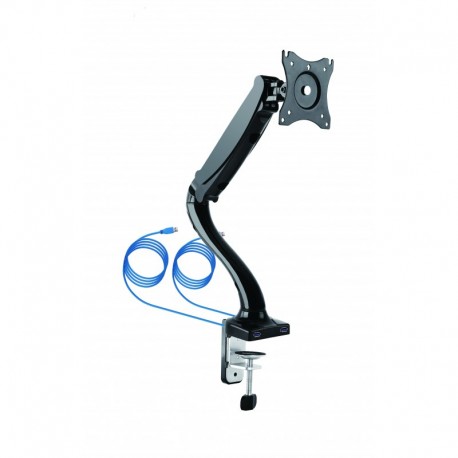 Suporte Mesa NAPOFIX 1x Monitor de 13P a 27P Rotação 360º com Braço USB - DM3100 - 5603209131008