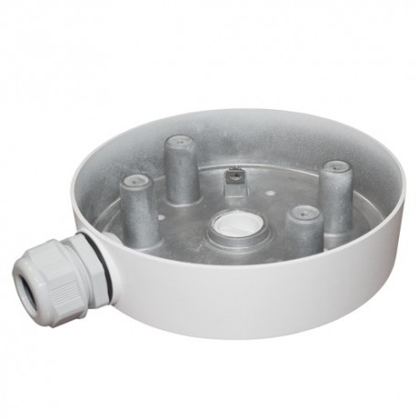 Hikvision DS-1280ZJ-SD11 Caixa de Conexões para Câmaras Dome Apto para Exterior Branco - 6954273637323