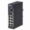 X-Security XS-SW1008POE-96-DIN Switch de Mesa 8 Portas RJ45 PoE + 1 Uplink RJ45 Gigabit Combo Port - 8435325434568