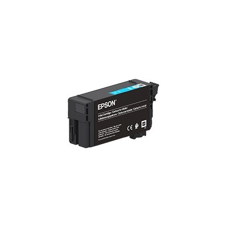 Tinteiro EPSON UltraChrome XD2 Cyan T40C240 26ml - C13T40C240 - 8715946631127