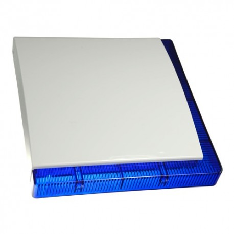 Sanco VEGA Sirene para Exterior Cablada Certificado de Grau 3 109dBa 1x Flash LEDs Azul Frente Personalizável - 8435325370082