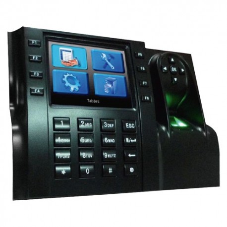 Zkteco ZK-ICLOCK560-UK Leitor Biométrico Autónomo Controlo de Presença Impressão Digital Cartão EM RFID e Teclado - 8435452812048