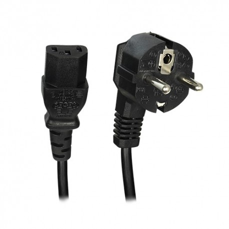 Oem AC-EU-C14F Cabo a Tomada tipo F Conector QT3 até 250V 16A 140cm
