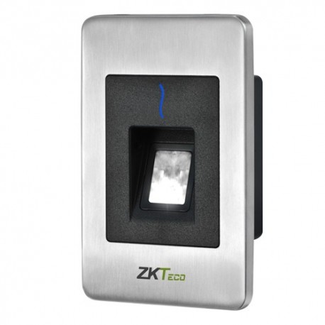 Zkteco ZK-FR1500EM Leitor de Acessos por Impressão Digital e/ou Cartão EM para Encastrar - 8435452852006