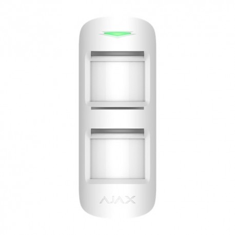 Ajax AJ-OUTDOORPROTECT-W Detector Duplo PIR até 15m Exterior IP54 sem Fios 868 MHz Jeweller - 0856963007590