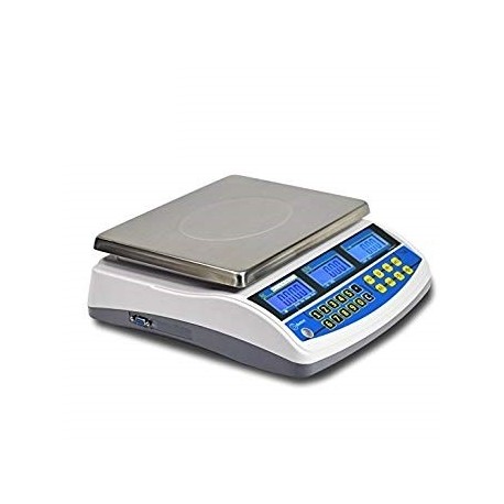 Balança Ddigital TW15/30 15Kg/5Gr 30Kg /10Gr ligação a PC Rs232 com Bateria - 5600373302067