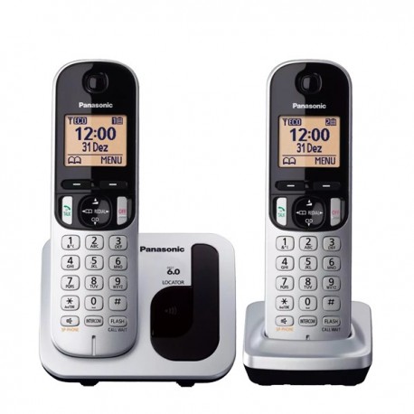 TELEFONE PANASONIC - KX-TGC212SPS - 5025232885428