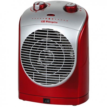 TERMOVENTILADOR ORBEGOZO - FH 5025 - VERMELHO - 8436044530982