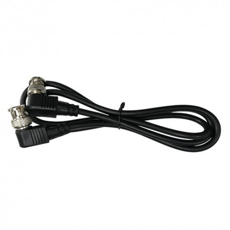 Oem BNC1-60-DL Cabo Coaxial RG59 Conector BNC Macho Tipo D / L 60cm Preto - 8435325436067