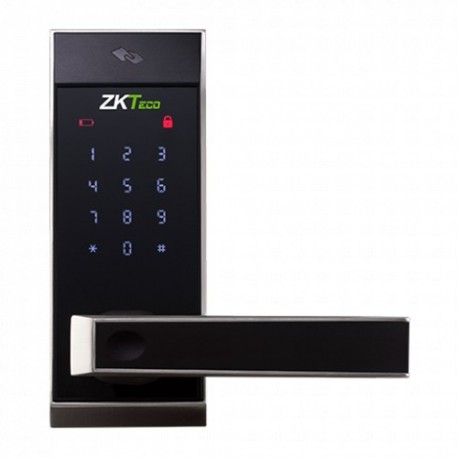 Zkteco ZK-AL10DB Fechadura Inteligente RFID Acesso por Cartão EM Teclado Password ou APP Bluetooth até 100 Usuários - 8435452822047