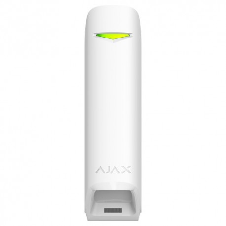 Ajax AJ-CURTAINPROTECT-W Detector Duplo PIR Tipo Cortina Sem Fios 868 MHz Jeweller Uso Interior IP54 Branco - 0856963007903