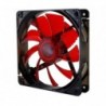 Cooler NOX Coolfan 12 cm LED Red Pasta de Computador Ventoinha Preto Vermelho - NXCFAN120R - 08436532162046