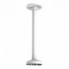 Hikvision DS-1271ZJ-140 Suporte de Tecto Altura 56,5 cm para Câmaras Dome com Passador de Cabos Apto para Exterior Alumínio Branco