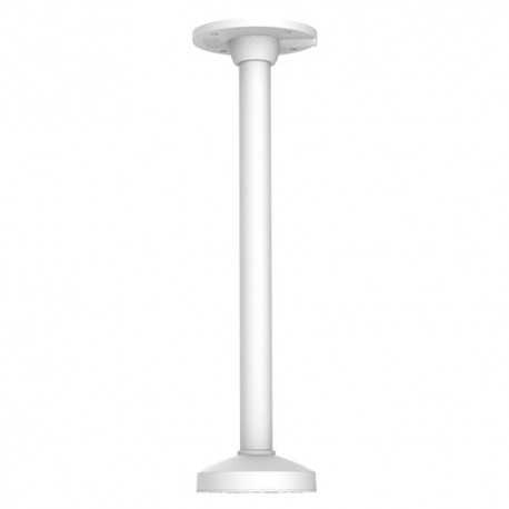 Hikvision DS-1271ZJ-140-DM45 Suporte de Tecto Altura 54,57 cm para Câmaras Dome com Passador de Cabos Apto para Exterior Alumínio Branco