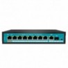 Oem SW1008HIPOE-144 Switch de Mesa 8 Portas PoE + 1 Gigabit + 1 SFP 10/100 Mbps até 250 m 144 W - 8435325438597