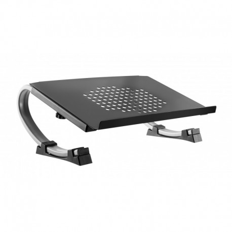 Base NAPOFIX ERGO100 Ergonómica para Portátil Preto Cinzento - 5603209041000