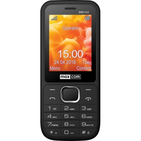 Telemóvel Maxcom Classic MM142 2.4" Dual SIM 2G Preto - 5908235974453