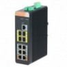 X-Security XS-SWI1006H-M120 Switch Industrial 6 Portas PoE RJ45 + 4 Portas SFP Uplink + 1 RS232 + 1 RS485 10/100/1000 mb/s - 8435325441320
