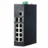 X-Security XS-SWI1100-GDIN Switch Industrial 9 Portas PoE RJ45 + 2 Portas Uplink SFP 10/100/1000 mb/s - 8435325441313