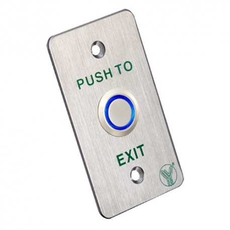 Oem PBK-814B-LED Botão de Libertação de Porta Piezoeléctrico LED NO NC COM IP68 DC 12 V Aço Inox - 8435325441610