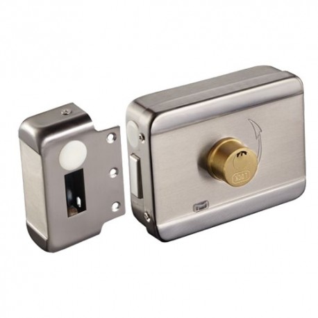 Oem ABK-703B-S Fechadura de Superfície Electromecânica Programável Sinal LED Sensor de Estado Fail Secure (NO) 12 VDC para Portas de Madeira Metal Vidro e RF - 8435325441573