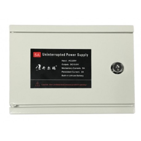 Oem AC-12DC2A-BAT Fonte de Alimentação Exclusivo para Controlo de Acesso AC 220 V - DC 13,5 V 2000 mA com Bateria Auxiliar Incluída - 8435325441443