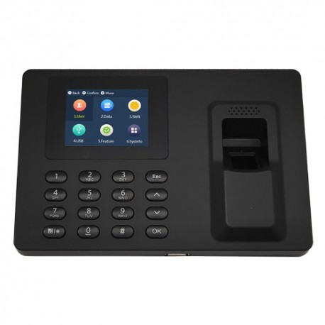 X-Security XS-AC1222-PF Terminal de Controlo de Presença TFT 2.4" Biométrico Impressões Digitais e Teclado SW SmartPSS - 8435325441146