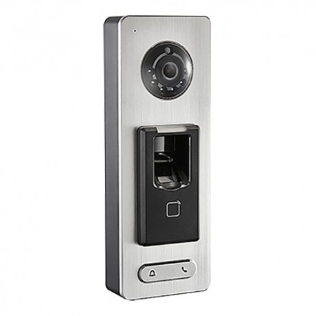 Safire SF-AC3121MFD-IPC Controlo de Acesso Autónomo Biométrico com Videoporteiro 2 Mpx 1080p Incorporado Apto para Exterior IP65 TCP IP Wi-Fi - 8435325438719