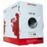 Hikvision DS-1LN5E-S Bobina de Cabo UTP 305 m Livre de Halogéneo Categoria 5E Cobre Puro 8x 0.5 mm2
