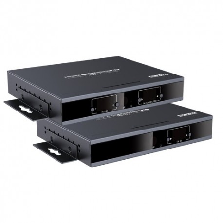 Oem HDMI-MATRIX-PRO-4K-RX Receptor Matricial de Sinal HDMI RX Conexão de Rede até 4K 100 Emissores Receptores Ilimitados IR e APP - 8435325444246