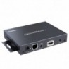 Oem HDMI-MATRIX-PRO-4K-RX Receptor Matricial de Sinal HDMI RX Conexão de Rede até 4K 100 Emissores Receptores Ilimitados IR e APP - 8435325444246
