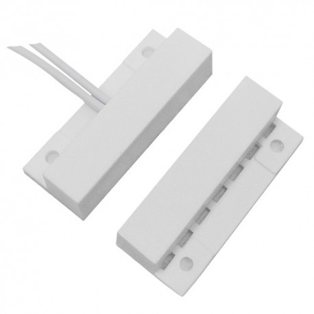 Oem MC-SWPC-M1 Detector Magnético Reed de Média Potência para Superfície de 2 Fios Instalação em Madeira - 8435325444741