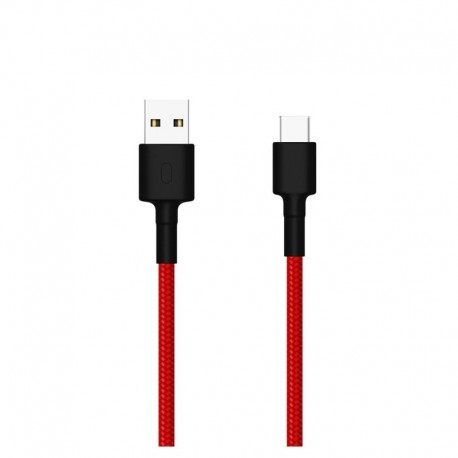 Cabo XIAOMI Mi Braided USB Type-C 100 cm Vermelho - 6934177703805