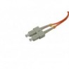Oem FB-SCST-DXMM-5 Cabo de Fibra Duplex Multimodo Conector SC a ST cor Laranja 5 metros - 8435325442143