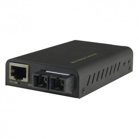 Oem MC-SC45-DM805 Conversor de Mídia Ethernet RJ45 Fibra Multimodo SC Duplex TRx 850 nm Gigabit até 550 m - 8435325442136