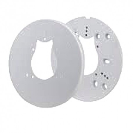 Dahua PFA200G Adaptador de Caixa de Junção com Passador de Cabos para 1 ou 2 Bandas em Alumínio e ABS - 8435325445304