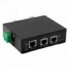 Dahua UT-6002 Conversor Série RS485/422/232 a TCP IP RJ45 10/100 Mbps 8 Conexões Bidirecional PoE 4 Hosts DIN - 8435325441337