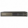 Oem SW1816GT-2GF Switch de Mesa 16 Portas Gigabit RJ45 10/100/1000 Mbps + 2 SFP Uplink Port 10/100/1000 Mbps - 8435325445984