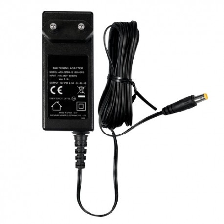 Oem DC12V2A-L Fonte de Alimentação Estabilizada DC 12 V 2 A Saída em L com Cabo 1,5 m - 8435325444277