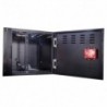 Oem LOCKBOX-6U-SL Caixa Metálica Fechada para DVR Específico para CCTV Gravadores Rack de até 6U Camlock - 8435325444666