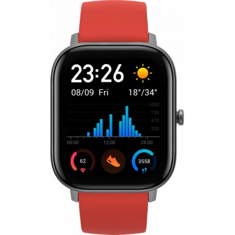 Smartwatch Amazfit GTS Vermillion Orange - 6970100373585