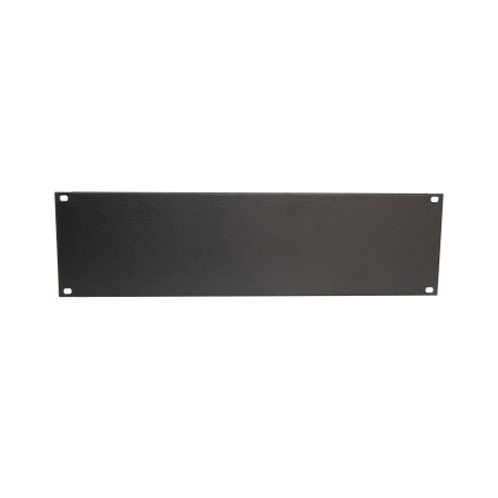 Blank Panel 3U. Black RAL 9005 - 8032958189782