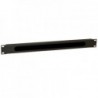 1U Brush Type Cable. Black RAL 9005 - 8032958189676