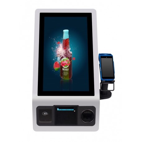 Desktop Quiosque Zonerich J1900 4GB 64GB SSD + Impressora 80mm Seiko + NFC + Leitor 2D QR Code - 5600373302364